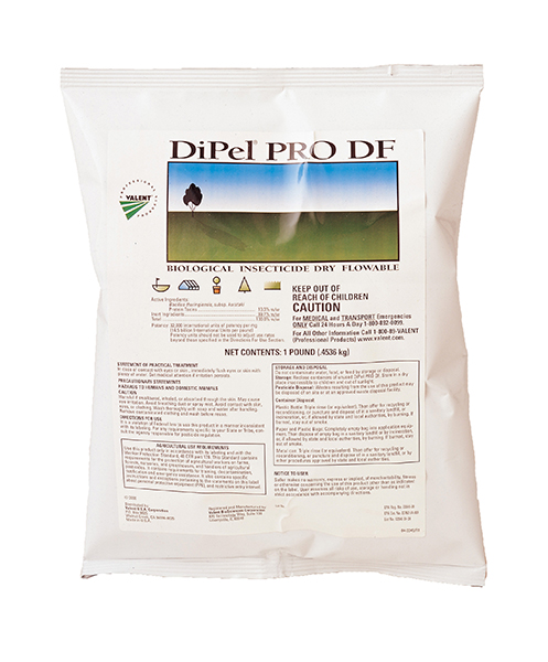 Dipel® Pro DF Insecticide 1 lb Bag - 30 per case - OMRI Products